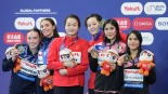 游泳世锦赛女子双人3米板 陈艺文/陈佳夺冠